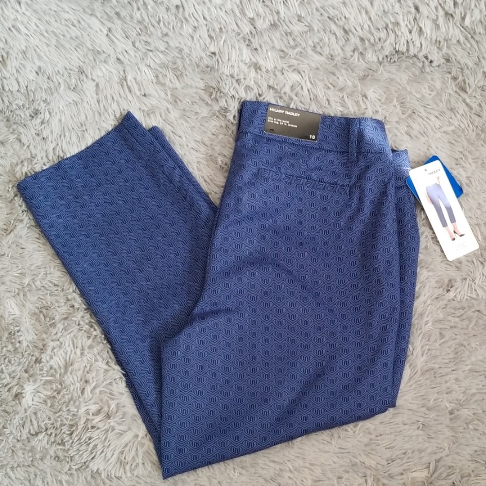 NWT HILARY RADLEY CAPRI PANTS - Picture 2 of 4